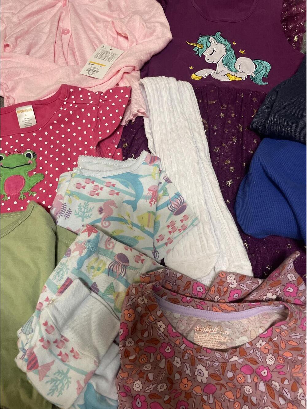Girls Mixed Clothing Lot Size 6 to 8 Assortment Bundle EUC